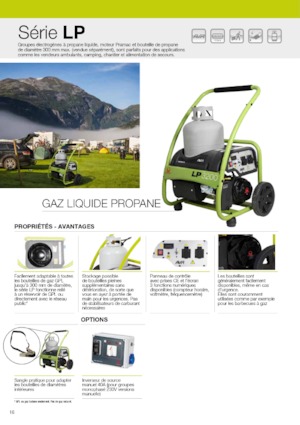 Agregaty prądotwórcze z silnikiem spalinowym PRAMAC Lifter SP 8000