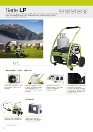 Agregaty prądotwórcze z silnikiem spalinowym PRAMAC Lifter SP 8000