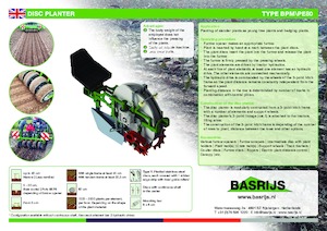 Maszyny do sadzenia Basrijs Disc planter 560