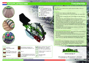 Maszyny do sadzenia Basrijs Disc planter 560