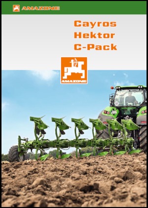 Pługi Amazone Cayros XS 4-950 S