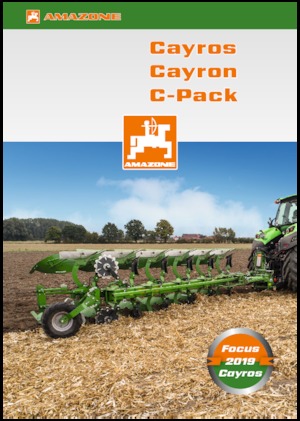 Pługi Amazone Cayros XM 3-1050 S