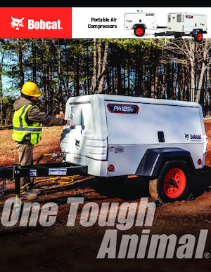 Przenośne sprężarki i kompresory powietrza - wyskoprężne, elektryczne i spalinowe Bobcat PA825V