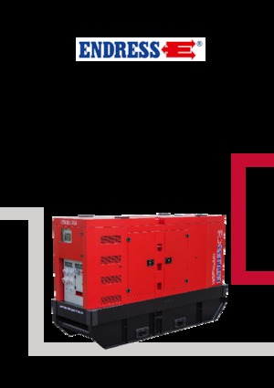 Agregaty prądotwórcze z silnikiem wysokoprężnym Endress ESE 67 JW/RS