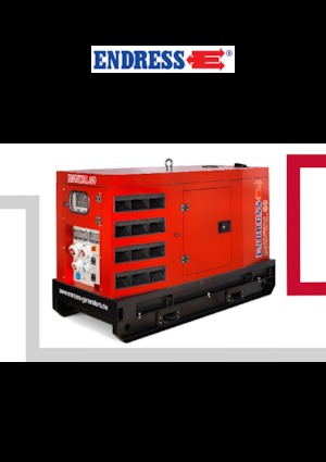Agregaty prądotwórcze z silnikiem wysokoprężnym Endress ESE 45 YW/RS
