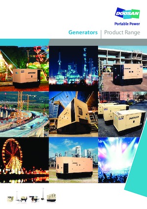 Agregaty prądotwórcze z silnikiem wysokoprężnym Doosan G60 