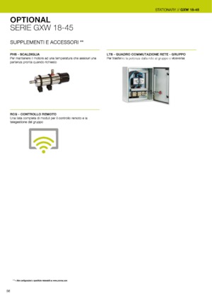 Agregaty prądotwórcze z silnikiem wysokoprężnym PRAMAC Lifter GBW 15y