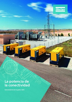 Agregaty prądotwórcze z silnikiem wysokoprężnym Atlas Copco QAS 14 KD
