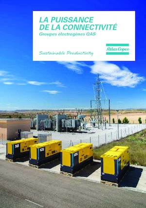 Agregaty prądotwórcze z silnikiem wysokoprężnym Atlas Copco QAS 630 VD