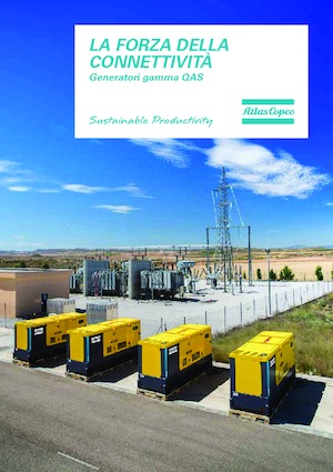 Agregaty prądotwórcze z silnikiem wysokoprężnym Atlas Copco QAS 630 VD