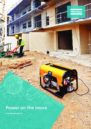 Agregaty prądotwórcze z silnikiem spalinowym Atlas Copco QEP 3.5