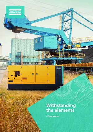 Agregaty prądotwórcze z silnikiem wysokoprężnym Atlas Copco QES 9