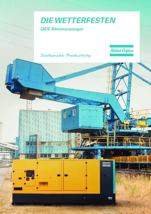 Agregaty prądotwórcze z silnikiem wysokoprężnym Atlas Copco QES 9