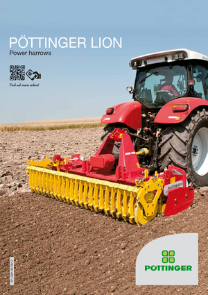 Brony wibracyjne Pöttinger Lion 252