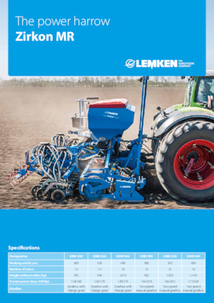 Brony wibracyjne Lemken Zirkon XMR/300