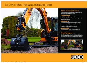 Szybkozłącza JCB HYDRAULIC QUICK HITCH