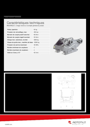 Szybkozłącza Rototilt® QC45-4 