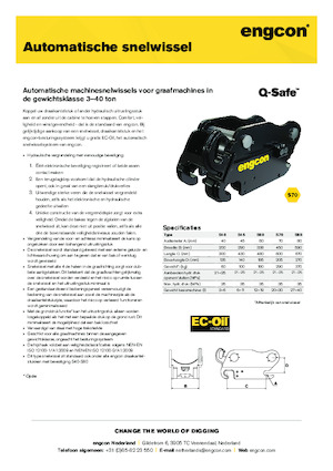 Szybkozłącza engcon QS70