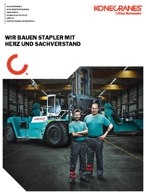 Wózek do kontenerów Konecranes SMV 4545 CBX 5