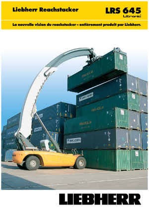 Wózek do kontenerów Liebherr LRS 645 Litronic