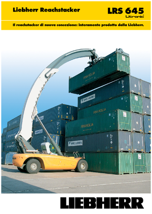 Wózek do kontenerów Liebherr LRS 645 Litronic