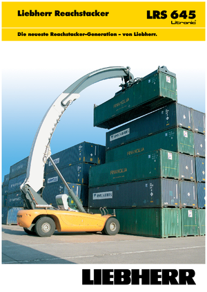 Wózek do kontenerów Liebherr LRS 645 Litronic