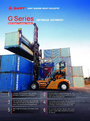 Wózek do kontenerów Sany SDCY90K6G5