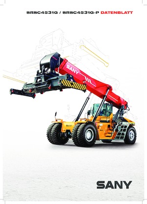 Wózek do kontenerów Sany 4531G