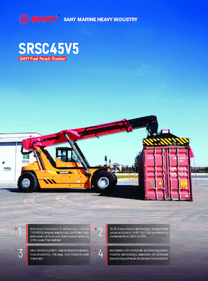 Wózek do kontenerów Sany SRSC45V5