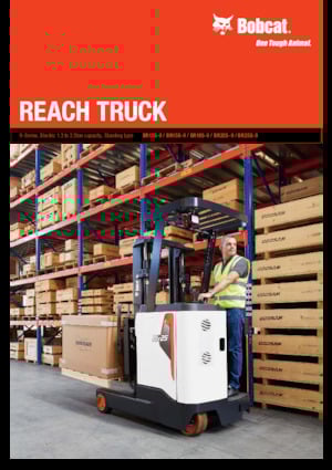 Wózki wysokiego składowania Bobcat BR15S-9