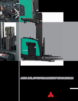 Wózki wysokiego składowania Mitsubishi ESR18N2