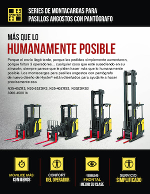 Wózki wysokiego składowania Hyster N30ZDRS3 
