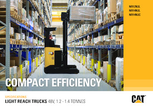 Wózki wysokiego składowania Caterpillar NR14N3L