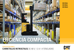 Wózki wysokiego składowania Caterpillar NR14N3L