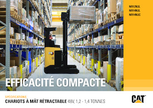 Wózki wysokiego składowania Caterpillar NR14N3L