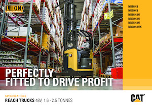 Wózki wysokiego składowania Caterpillar NR20N3