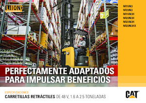 Wózki wysokiego składowania Caterpillar NR20N3