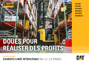 Wózki wysokiego składowania Caterpillar NR20N3