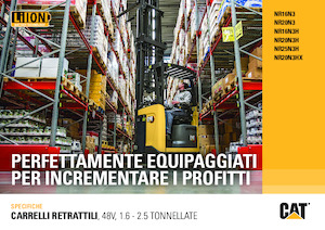 Wózki wysokiego składowania Caterpillar NR20N3