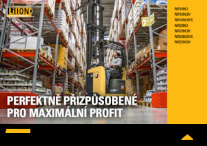 Wózki wysokiego składowania Caterpillar NR16N3HS