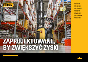Wózki wysokiego składowania Caterpillar NR16N3HS