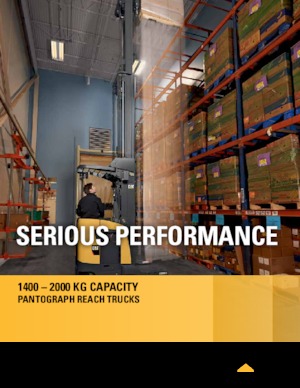 Wózki wysokiego składowania Caterpillar NR18