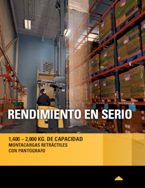 Wózki wysokiego składowania Caterpillar NR23