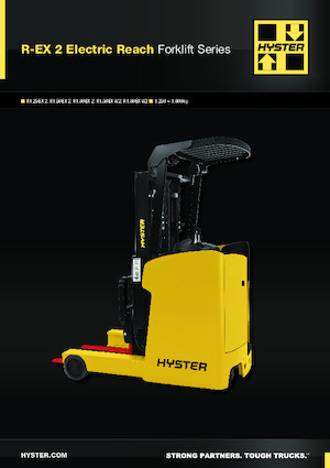 Wózki wysokiego składowania Hyster R1.25EX 2