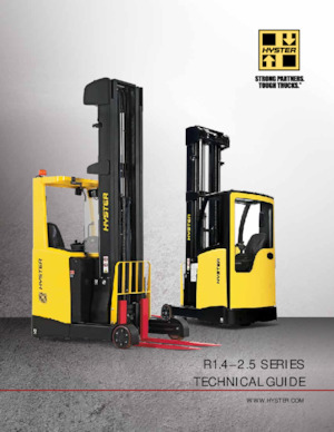 Wózki wysokiego składowania Hyster R1.4