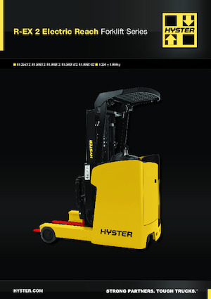 Wózki wysokiego składowania Hyster R1.5EXW 2