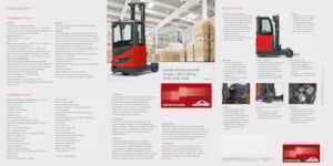 Wózki wysokiego składowania Linde R16G Std.