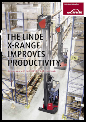 Wózki wysokiego składowania Linde R14X High