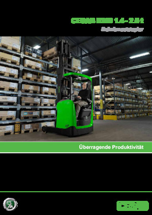 Wózki wysokiego składowania Cesab R314