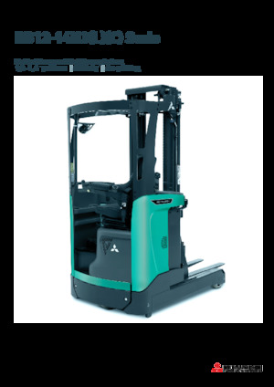 Wózki wysokiego składowania Mitsubishi RB14N3C  